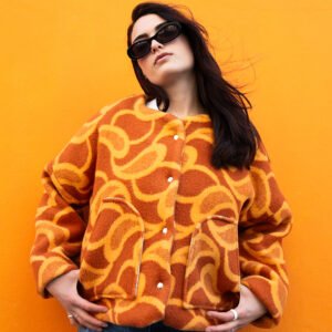 Veste couverture orange