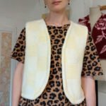 gilet sans manche upcyclé